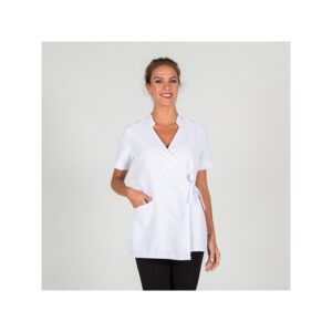 Blusa Cruzada Mujer Añil