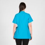 Blusa Cruzada Mujer Añil