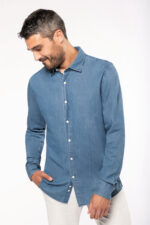 Camisa Denim Hombre