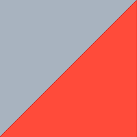 gris + rojo