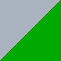 gris + verde