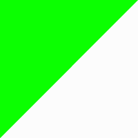 Color Verde Fluor + Blanco